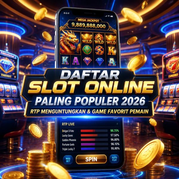 Daftar Slot Online Paling Populer 2026 dengan RTP Menguntungkan