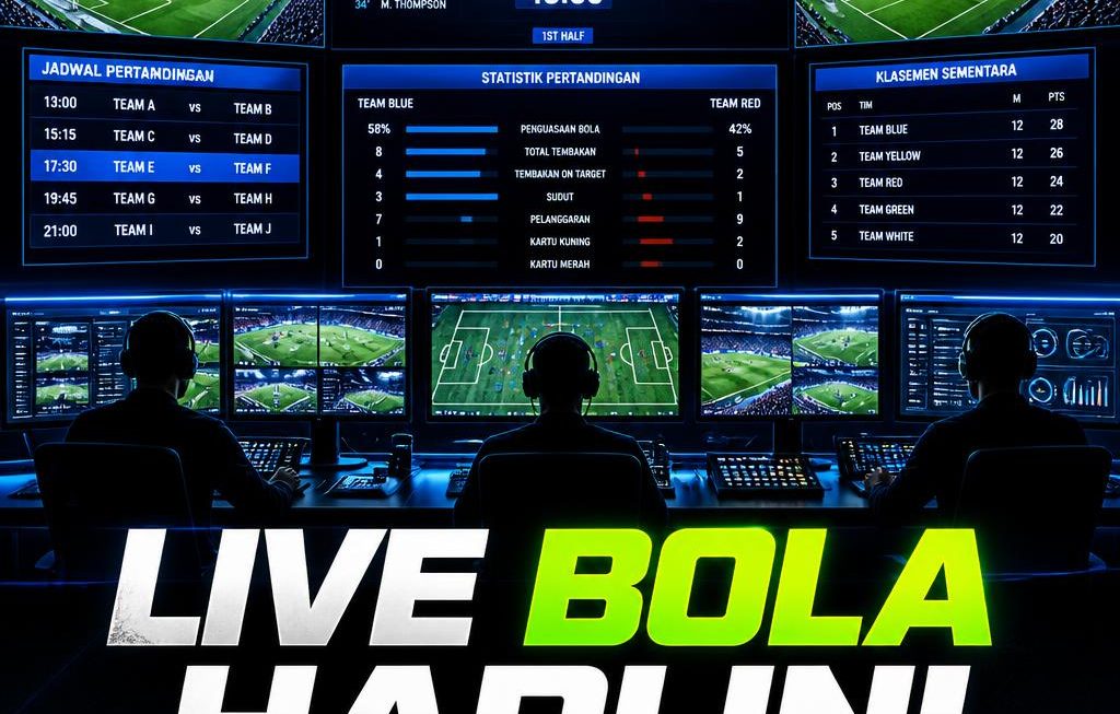 Live Bola Hari Ini: Jadwal, Skor, dan Update Pertandingan Terbaru