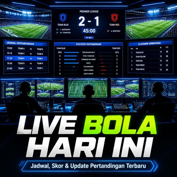 Live Bola Hari Ini: Jadwal, Skor, dan Update Pertandingan Terbaru